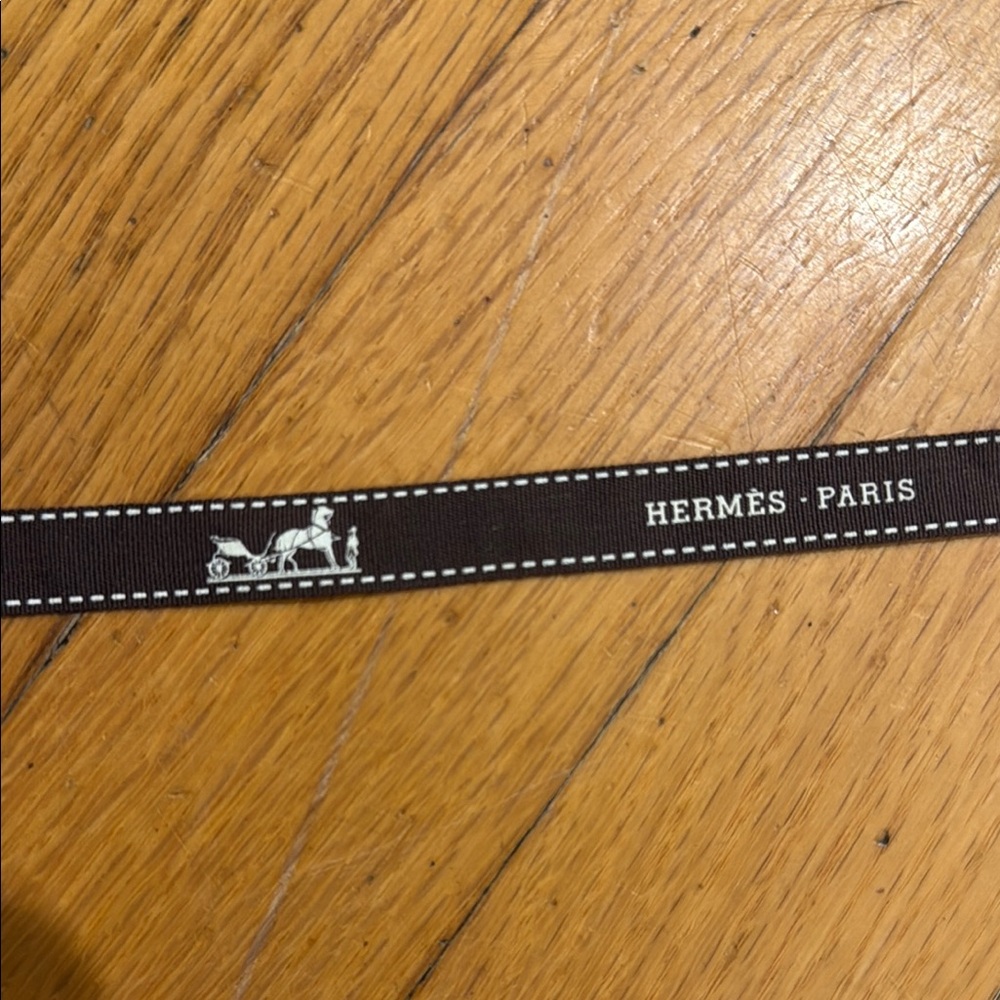 🌼HERMES PARIS RIBBON - 59 INCHES🌼